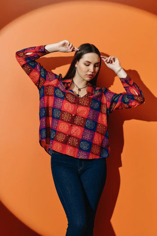 Relaxed Fit Check Shirt