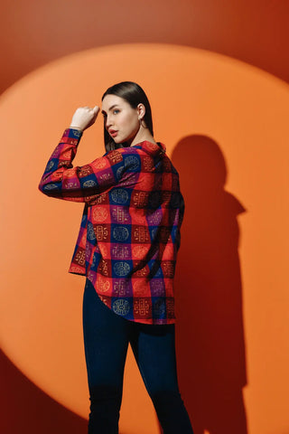 Relaxed Fit Check Shirt
