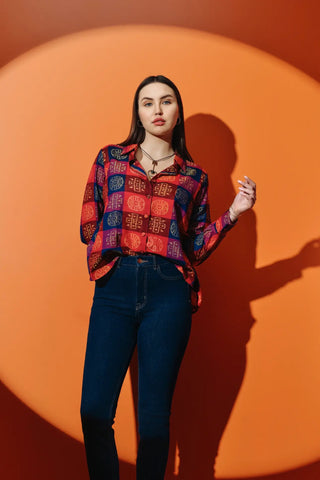 Relaxed Fit Check Shirt