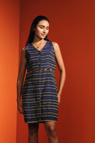 Blue Tidal Grace Dress & Jacket Set