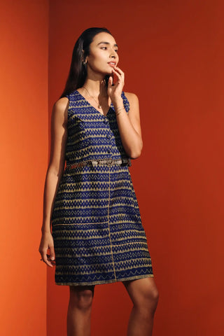 Blue Tidal Grace Dress & Jacket Set